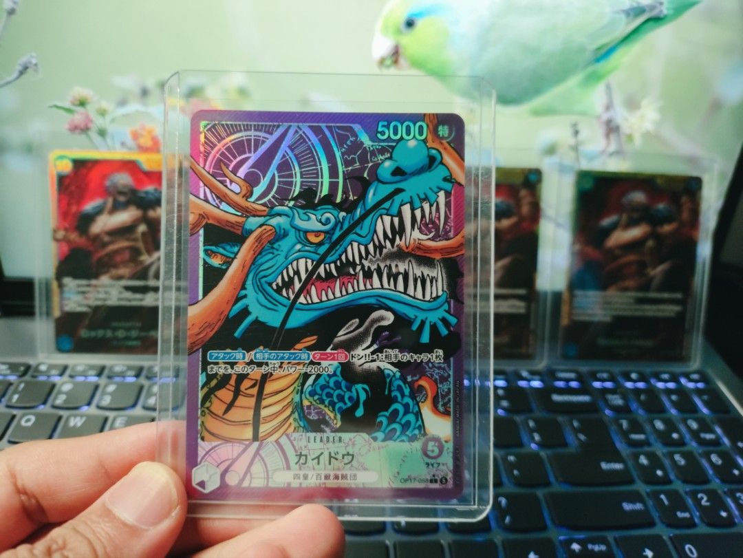 Assorted characters (Category: Raw Singles) located in Manila. Submitted by allanhs (Listing ID 1469293657, Image 3). Description: OP17 One Piece TCG Hits 🏷️OP17-118 Rocks.D.Xebec 2xEN ₱1,200ea 2xJP ₱1,000ea 🏷️OP17-119 Loki JP ₱1,000 🏷️OP17-058 Kaido JP ₱800 🏷️OP17-048 Shiki JP ₱270 🏷️OP17-046 Gloriosa JP ₱270 🏷️OP17-005 Edward.Newgate 2xEN ₱900ea 🏷️OP17-080 Usopp 2xEN ₱100ea 🏷️OP17-054 Miss Buckingham Stussy AA JP ₱1,200 Location: Taguig