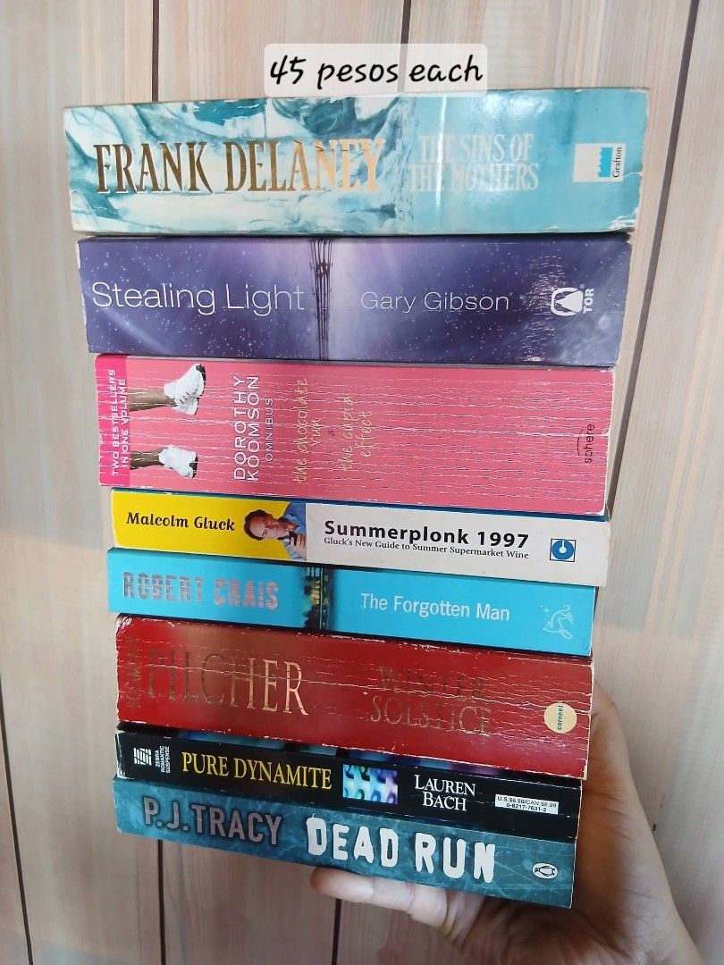 Assorted Fiction and Non-Fiction Novels - Various Prices (Category: Storybooks) located in Tarlac. Submitted by therecluse.bibliophileph (Listing ID 1469280352, Image 1). Description: - Genre: Fiction, memoir, and non-fiction titles - Featured Authors: Dave Pelzer, William Shakespeare, Amy Tan, and more - Price: ₱45 to ₱100 each (depending on the stack) - Perks: Bundle deals available for specific sets - Note: Message first to check individual bo