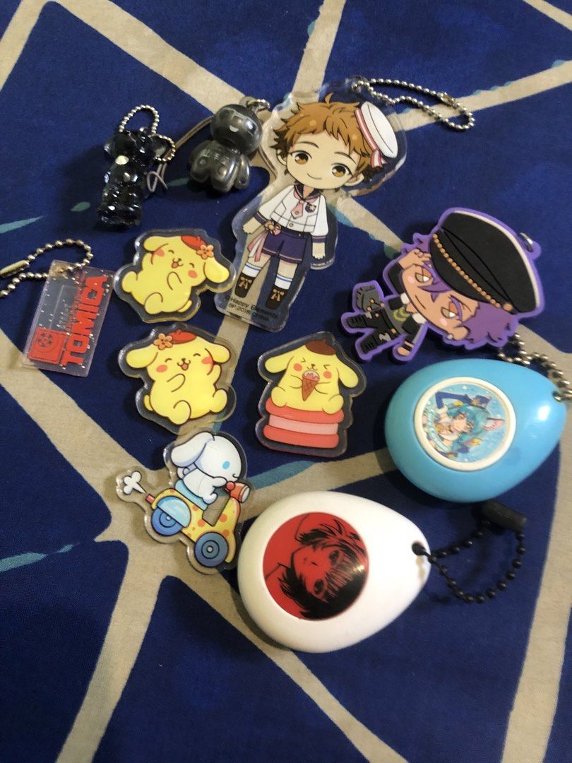 Assorted Japan collectibles and charms (Category: Character Goods) located in Quezon City. Submitted by markgolveo (Listing ID 1469196836, Image 1). Description: Assorted Japan collectibles and charms.
