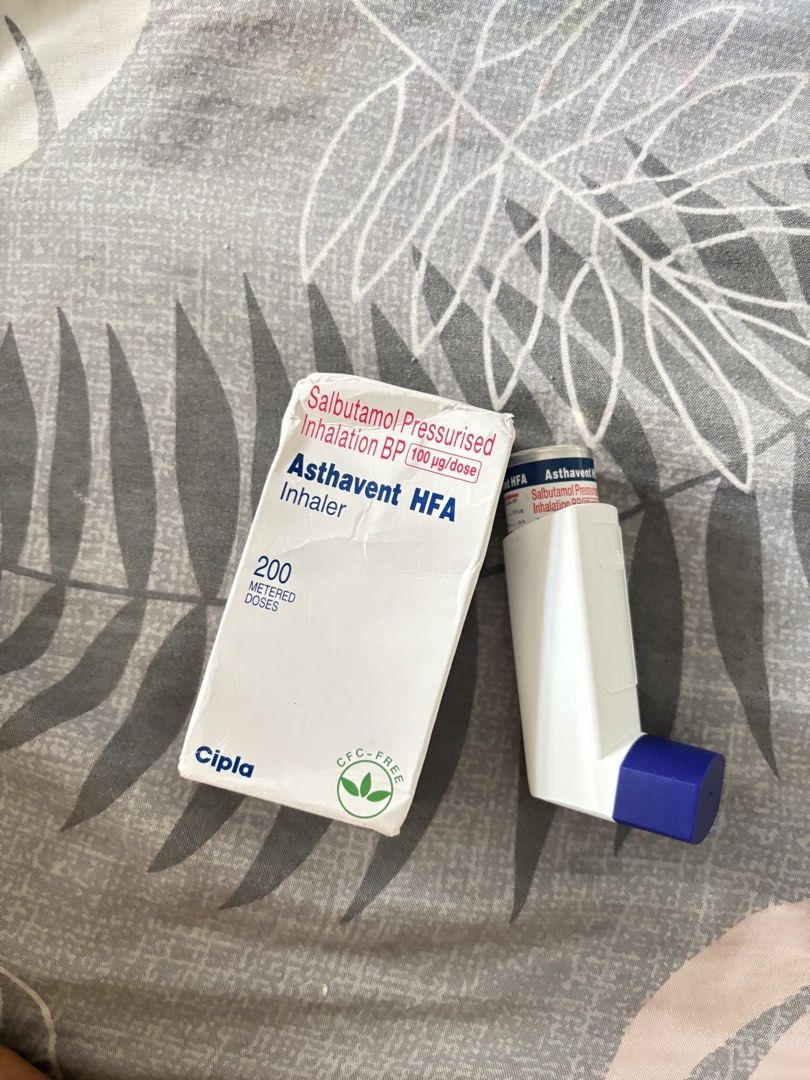 Asthavent Inhaler for Asthma (Category: Medical Supplies & Tools) located in Manila. Submitted by maurisio (Listing ID 1469204851, Image 3). Description: These are my extra inhalers, both are brand new but ung isa ay removed lang sa box, 200 Puffs 250 each, 450 for both.