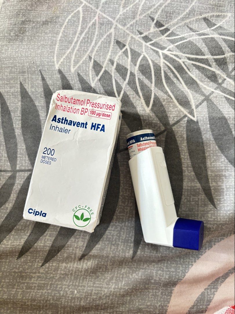 Asthavent Inhaler for Asthma (Category: Medical Supplies & Tools) located in Manila. Submitted by maurisio (Listing ID 1469204851, Image 1). Description: These are my extra inhalers, both are brand new but ung isa ay removed lang sa box, 200 Puffs 250 each, 450 for both.