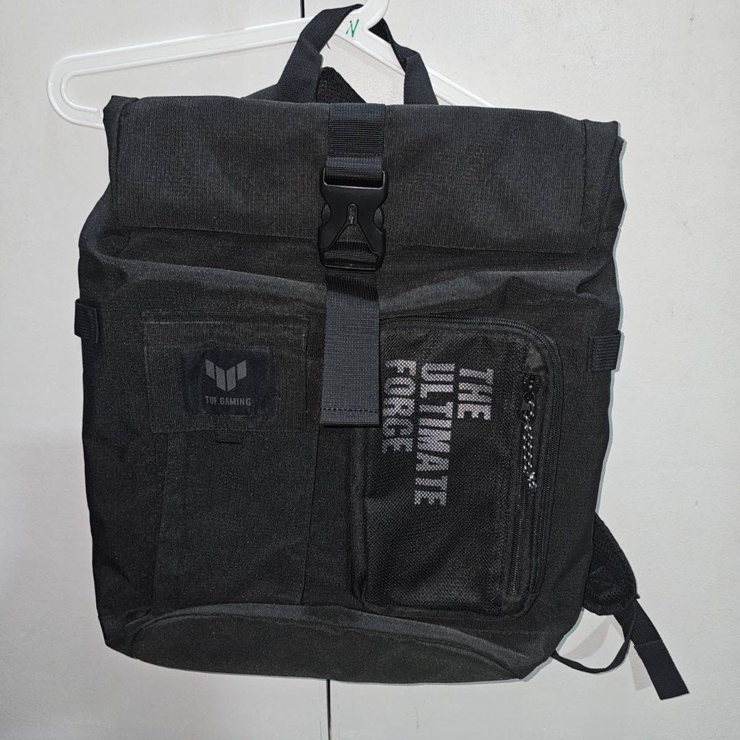 ASUS TUF Gaming Laptop Backpack Black (Category: Backpacks) located in Quezon City. Submitted by annmalabanan (Listing ID 1469276955, Image 1). Description: Location: Palmera Homes, Novaliches, QC.