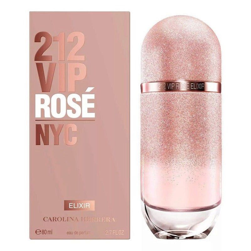 Authentic 212 VIP Rose Elixir (Category: Fragrance & Deodorants) located in Mandaluyong City. Submitted by elle_scent (Listing ID 1469317020, Image 1). Description: Carolina Herrera 212 VIP Rosé Elixir EDP – 80ml Tester A beautiful choice for anyone who loves a sweet, sparkling, and sophisticated feminine perfume. It gives off a polished, party-ready vibe without losing its elegant character. Perfect for women who want to smell attractive, luxuri