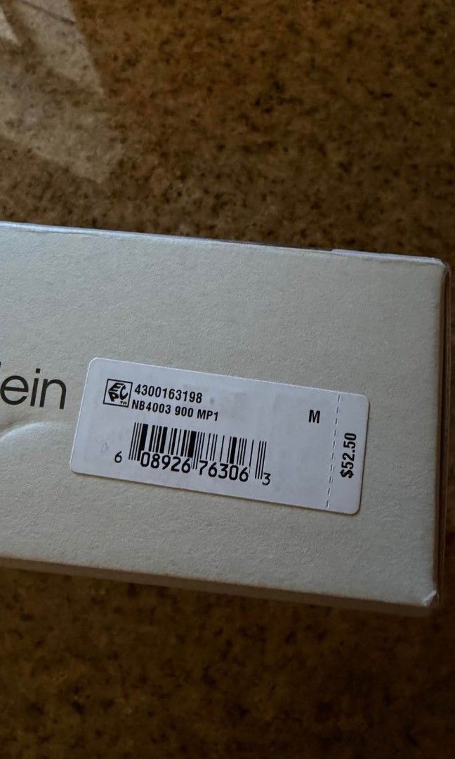 Authentic Calvin Klein Boxer Brief 3 Pack (NEW) (Category: Underwear) located in San Juan. Submitted by docpratty (Listing ID 1469356152, Image 3). Description: Brand New (Sealed) Packs of Boxer Briefs Colors: Black, Gray, and White Size: Medium 2 packs available 999 each pack or 1,800 for both packs.
