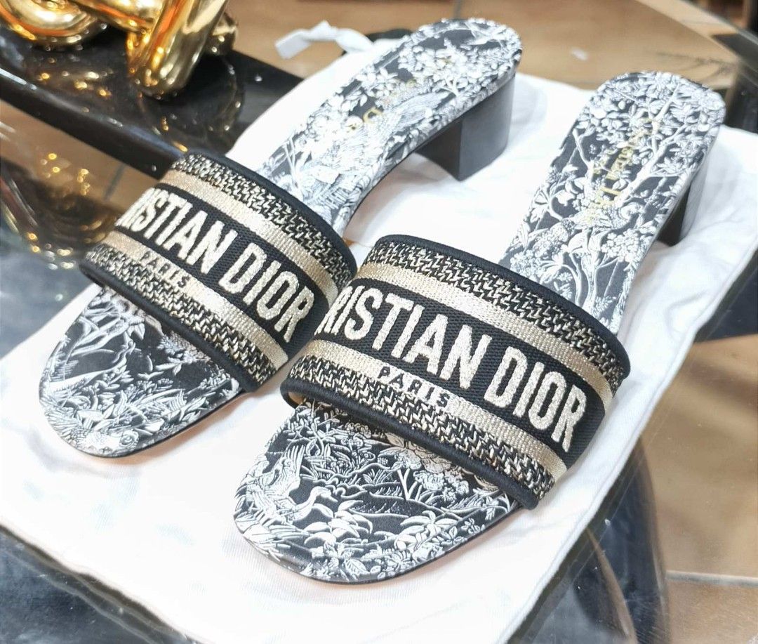 Authentic Christian Dior Sandals (Category: Flats & Sandals) located in La Trinidad. Submitted by designerluxeshop (Listing ID 1469231650, Image 1). Description: Pre-owned Christian Dior sandals with document of authenticity, dustbag and box size 42, 💯% original, in good condition, shipping is free, message me if interested, delivery is by schedule discount is offered for cash buyer layaway is accepted 20% downpayment 80% balance payable up to 4