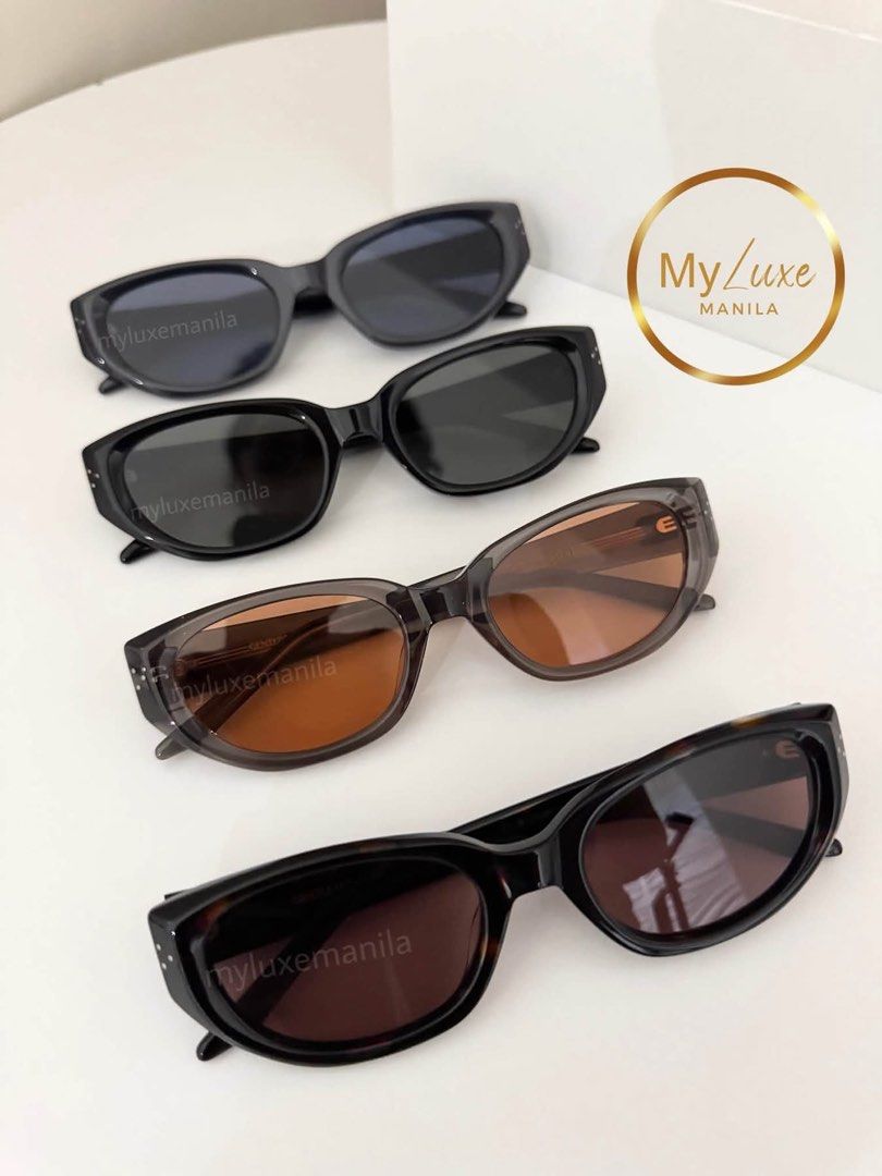 Authentic Gentle Monster - Boni Series (Category: Sunglasses & Eyewear) located in Manila. Submitted by myluxe.manila (Listing ID 1469230655, Image 1). Description: Want to cop yours? Order now & Receive it today! Onhand and ready to deliver ✨ ⭐️CELEBRITY TRUSTED SHOP ⭐️ 🤩 LOWEST PRICE IN THE MARKET 🤩 All Brand new and actual photos/videos posted Legit Import from Seoul, South Korea 🇰🇷 We accept cod same day delivery thru grab or lalamove 🛵 