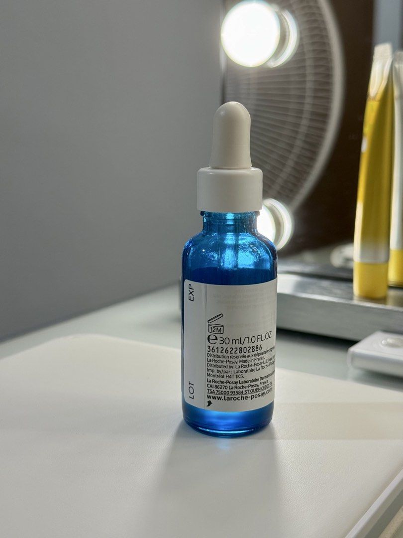 Authentic La Roche Posay B5 Hyalu Serum (Category: Face Care) located in Makati City. Submitted by authenticluxurygoodsss (Listing ID 1469248108, Image 3). Description: - Guaranteed authentic - Estimated 10–20% remaining — Pls see 2nd photo for the actual product level - Opened Feb 2026 📍 Santa Rosa Laguna (Lalamove to Metro Manila ranges from 120-200).