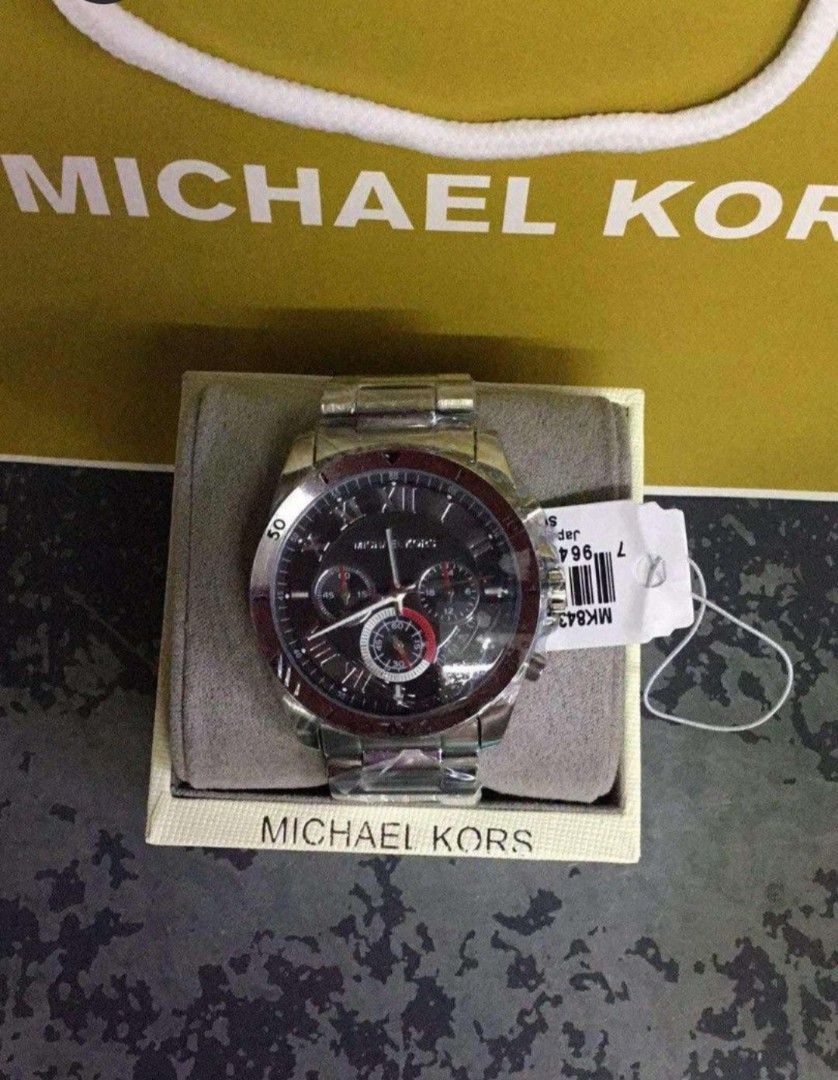 💯Authentic MK Watch for Men 🇺🇸🇺🇸 (Category: Men's Watches) located in Manila. Submitted by Authentic4Less_OLShop (Listing ID 1469165467, Image 3). Description: 🇺🇸Authentic from US🇺🇸 ✅complete inclusions ✅pawnable watch ✅with warranty ✅open for legit check to any watch centers Money back if proven fake ☺️ RESELLERS ARE WELCOME!!!🥰 DISCLAIMER: Authentic4Less OLShop is not affiliated with any of the brands posted in this account. Copyright