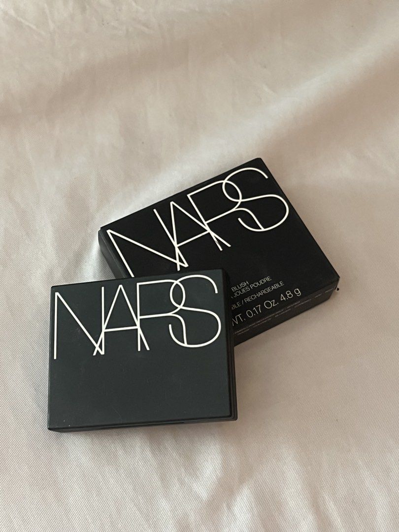 Authentic NARS Orgasm Blush with box (Category: Makeup) located in Valenzuela. Submitted by absiddy_. (Listing ID 1469167748, Image 2). Description: - 90% full -Brand: NARS Cosmetics - Shade: Orgasm (Classic) - Condition: new, in original box - Size: 4.8 g / 0.17 oz - Features: Built-in compact mirror - Origin: Made in Canada.