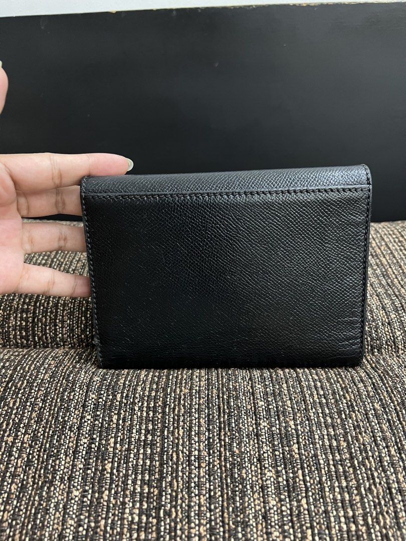 Authentic Preloved Chanel Trifold Medium wallet (Category: Luxury Bags & Wallets) located in San Pablo. Submitted by misskittyph (Listing ID 1469257463, Image 3). Description: Chanel Black/Gold Medium trifold wallet ▪️19899 . Holo sticket in tact 8.9/10 condition No inclusion Layaway options available 💯Guaranteed authentic or your money back .