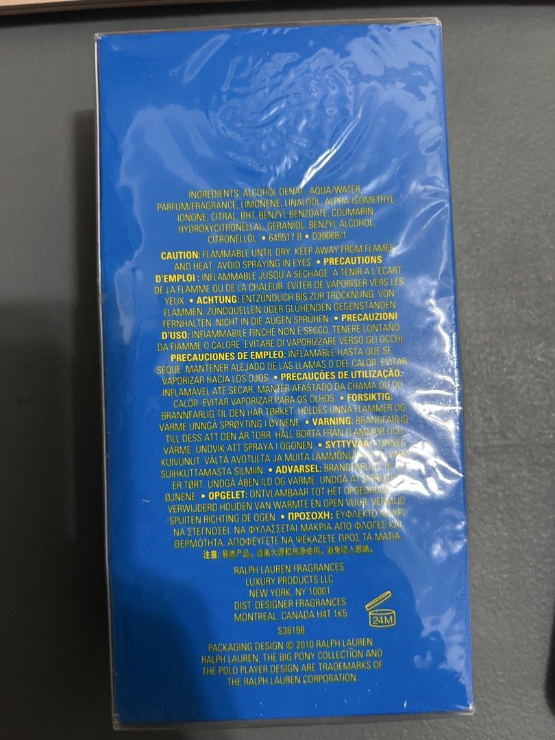 Authentic Ralph Lauren Perfume (Category: Fragrance & Deodorants) located in Cebu City. Submitted by karent3000 (Listing ID 1469181378, Image 3). Description: On hand and sealed Cebu City jnt or lbc Shipping shouldered by buyer.