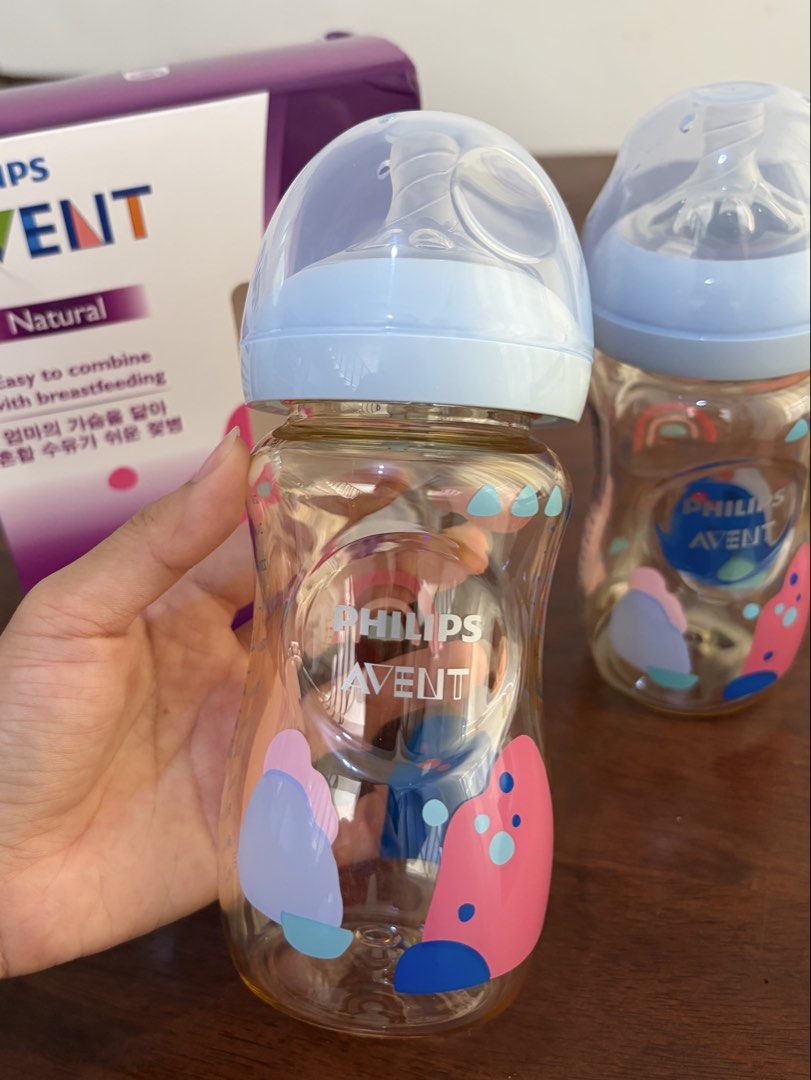 Avent bottle ppsu 9oz (Category: Breastfeeding & Bottle Feeding) located in Manila. Submitted by ishfindsph (Listing ID 1469179496, Image 2). Description: Brandnew 2 bottles for 2499 original price 3999 Durable and best for the babies Onhand ready to ship 🌈 .