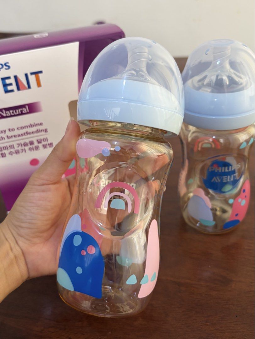 Avent bottle ppsu 9oz (Category: Breastfeeding & Bottle Feeding) located in Manila. Submitted by ishfindsph (Listing ID 1469179496, Image 3). Description: Brandnew 2 bottles for 2499 original price 3999 Durable and best for the babies Onhand ready to ship 🌈 .