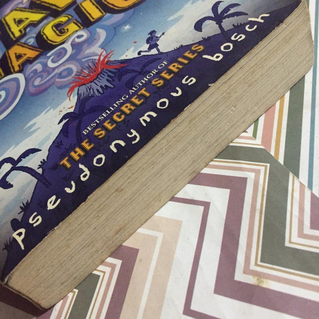 Bad Magic by Pseudonymous Bosch (Category: Children's Books) located in Pasig City. Submitted by sell.phi (Listing ID 1469237458, Image 2). Description: Bad Magic by Pseudonymous Bosch Preloved trade paperback with creases on the covers tanned pages and edges with faint small brown spots on inside covers, on some pages, and edges .