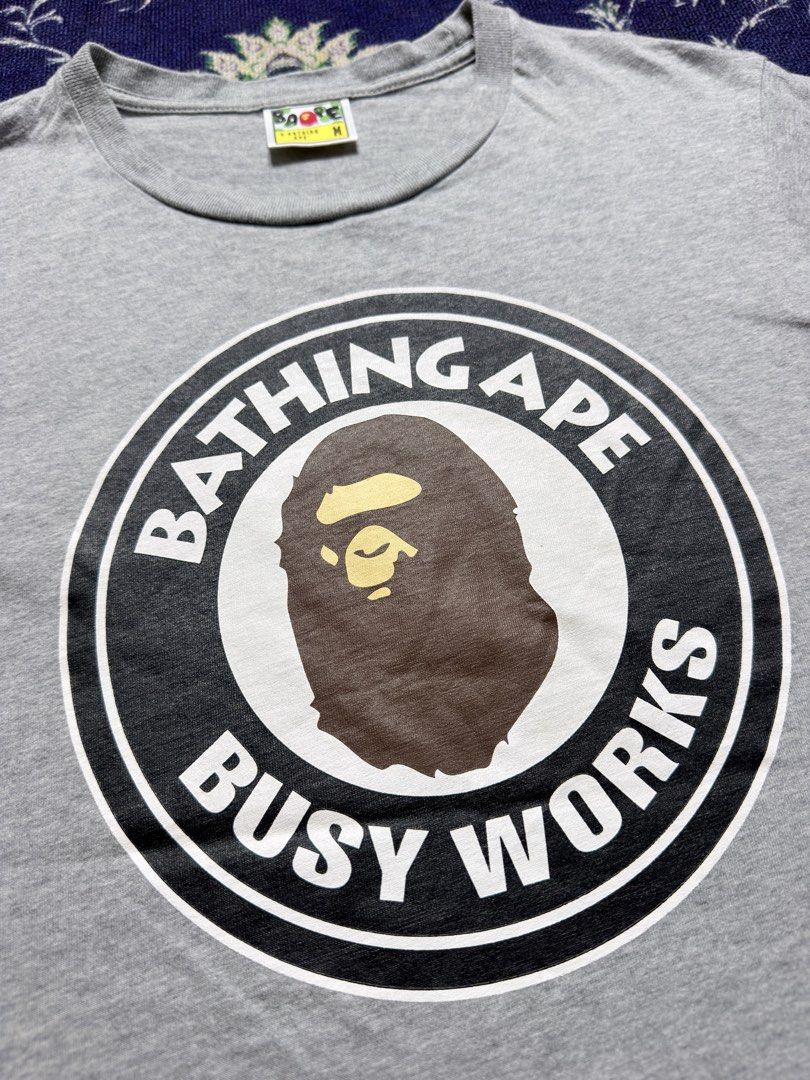 Bape Busy Work Gray Shirt (Category: Tshirts & Polo Shirts ) located in Valenzuela. Submitted by telagram (Listing ID 1469210564, Image 2). Description: .