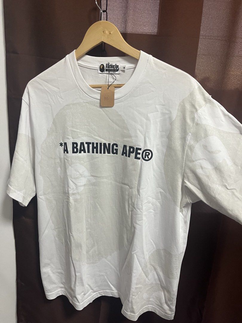 Bape water print brandnew (Category: Tshirts & Polo Shirts ) located in Adams. Submitted by y2kchocothrift (Listing ID 1469250173, Image 3). Description: Bape water print brandnew authenthic Dimes23/29 Flawless asnew Excellent condi Moneyback if proven fake.
