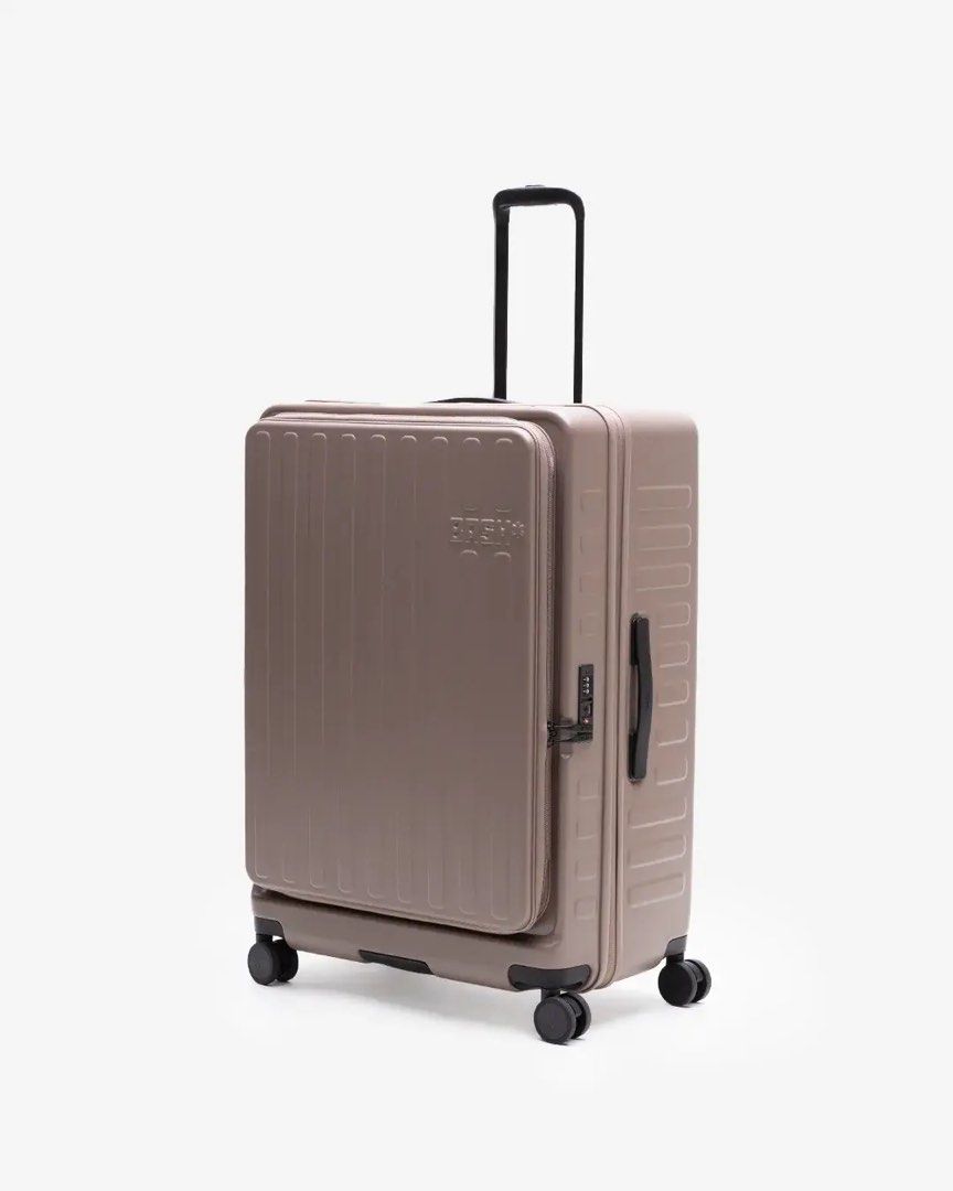 BASH Luggage in Oak (Category: Luggage) located in Pasig City. Submitted by usttiger (Listing ID 1469392718, Image 1). Description: Brand: BASH Hardside Luggage - Comes in a box and cover pa :) - Color: Oak - Condition: Used a few times, very sturdy, works superbly! Bought for: ₱6,995 Selling for: ₱4,890 :) - Features: - Front-opening zip compartment for quick access - Telescopic handle and side handle - Smooth spinner wheels - Built-in TSA combi