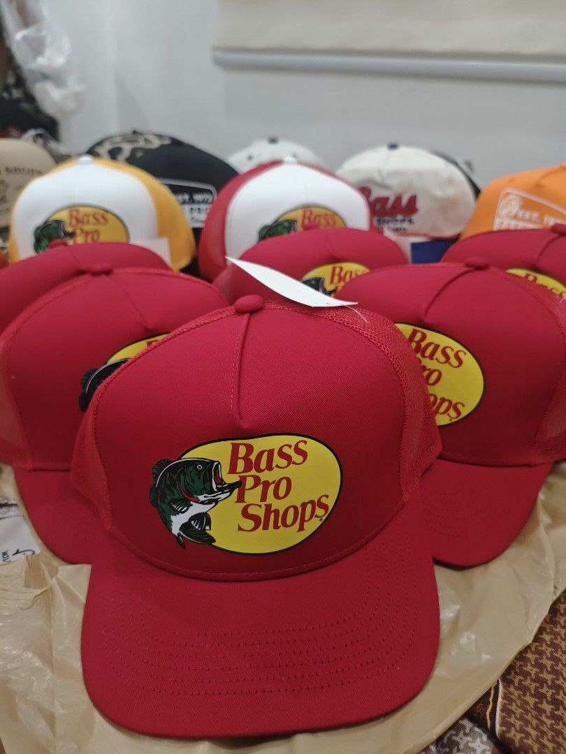 Bass Pro Shops Printed Logo/ RED (Category: Caps & Hats) located in Narvacan. Submitted by muryot0805 (Listing ID 1469250515, Image 1). Description: Original Bought in USA.
