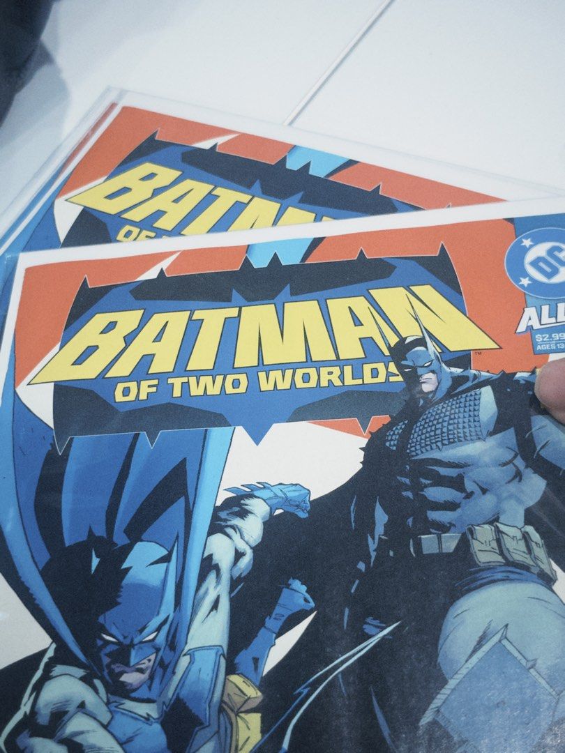 Batman of Two Worlds #1 (Category: Comics & Manga) located in Manila. Submitted by LiamTeves (Listing ID 1469192897, Image 1). Description: BRAND NEW NM+ LOC: Sta. Mesa, Manila.