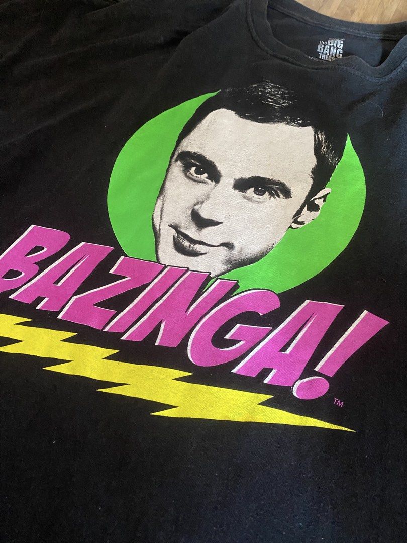 BAZINGA! BIG BANG THEORY SHIRT (Category: Tshirts & Polo Shirts ) located in Dagupan City. Submitted by well.layed (Listing ID 1469177893, Image 2). Description: 26x30.