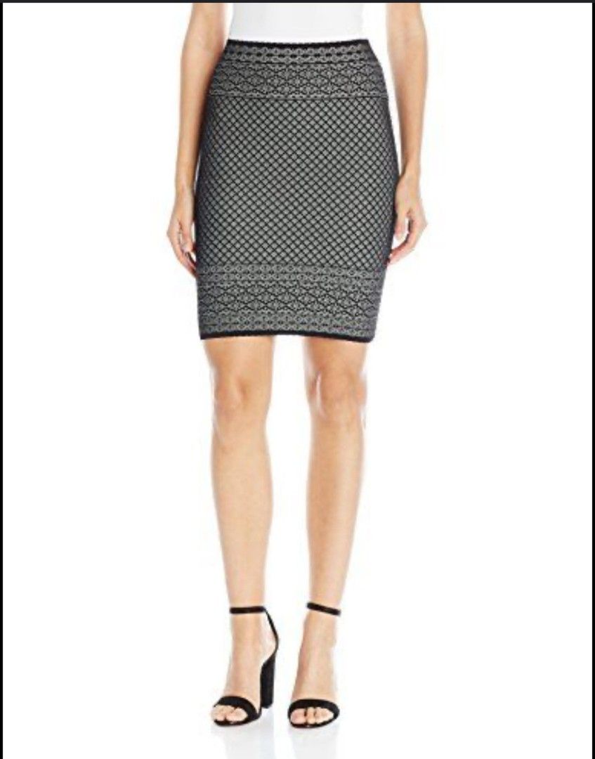 BCBG jacquard skirt (Category: Skirts) located in Batangas. Submitted by thevanitychamber (Listing ID 1469191503, Image 1). Description: .