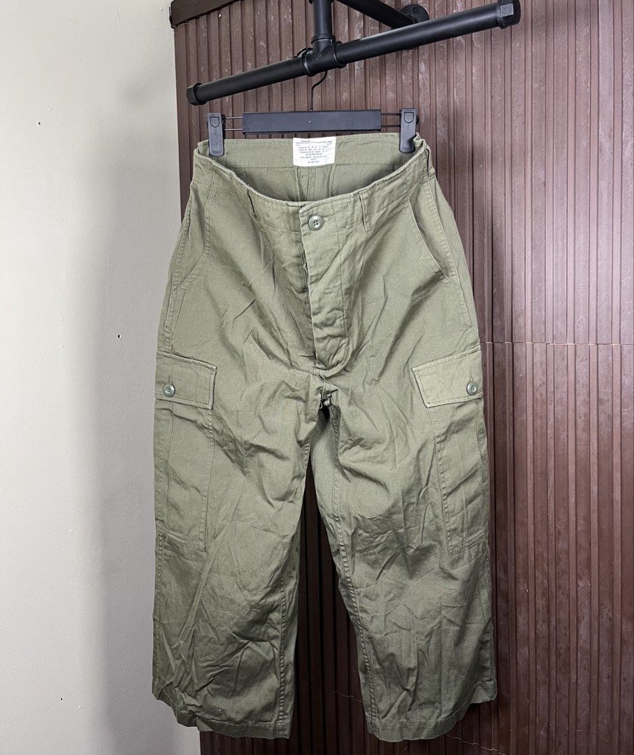 Beams Boy - Buzz Rickson Military Pants (Category: Trousers) located in Cabanatuan. Submitted by cabsygoods (Listing ID 1469162901, Image 1). Description: Beams Boy - Buzz Rickson Military Pants Authentic Waistline: 30 Length: 33 (Inches) Very good condition No issue Color rate 9/10 Dm to purchase! 📩.
