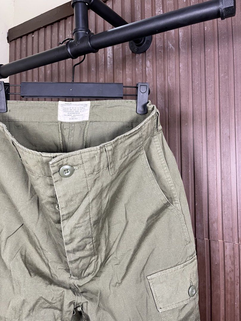 Beams Boy - Buzz Rickson Military Pants (Category: Trousers) located in Cabanatuan. Submitted by cabsygoods (Listing ID 1469162901, Image 2). Description: Beams Boy - Buzz Rickson Military Pants Authentic Waistline: 30 Length: 33 (Inches) Very good condition No issue Color rate 9/10 Dm to purchase! 📩.