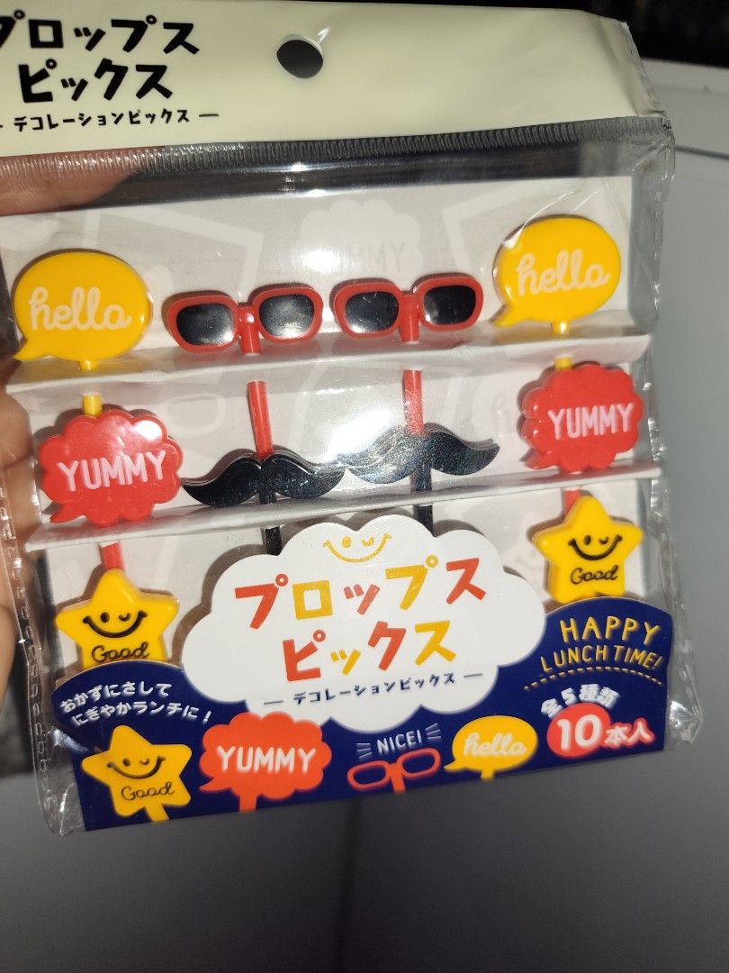 Bento food picks rare (Category: Everything Else Others) located in San Jose. Submitted by littlezcloset (Listing ID 1469313487, Image 3). Description: brand new extra order.
