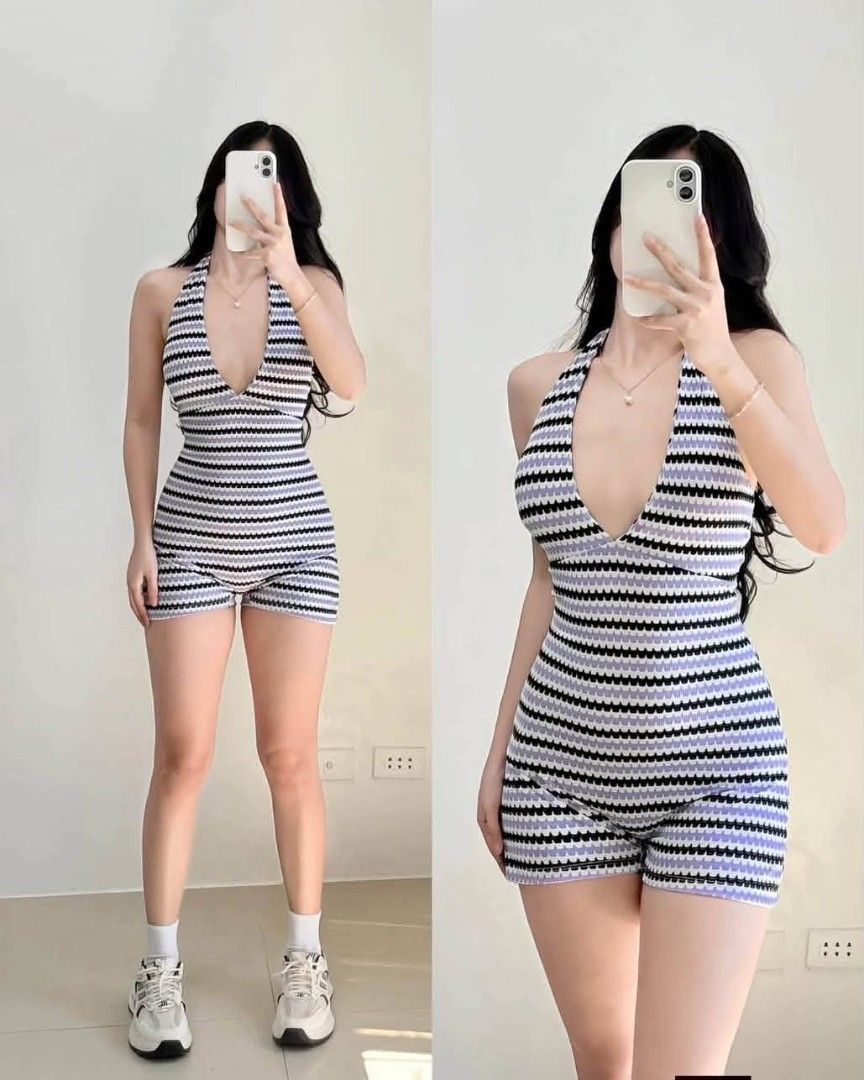BETTY PRINTED PADDED ROMPER (Category: Rompers) located in Cainta. Submitted by agirlnamedkatkatII (Listing ID 1469176672, Image 3). Description: BETTY PRINTED PADDED ROMPER P290.00 FREESIZE CAN FIT FROM SMALL-SEMI LARGE FABRIC: COTTON KNITTED FABRIC NOTE: PLEASE PROVIDE 2ND AND 3RD COLOR OPTIONS.