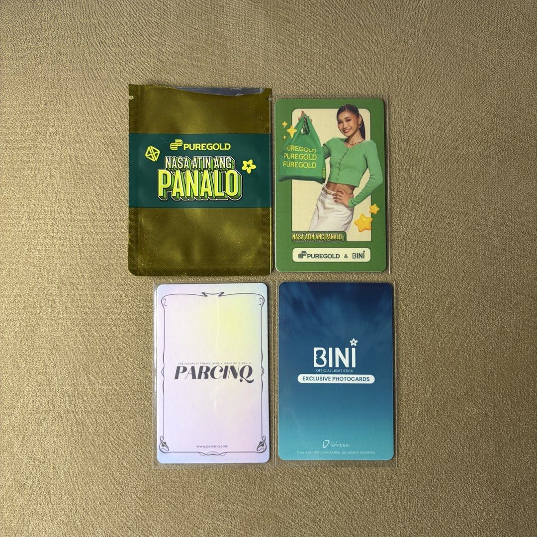 Bini Jhoanna Official Photocards (Category: K-Wave Merchandise) located in Pasig City. Submitted by itsginnyfig (Listing ID 1469319452, Image 2). Description: WTS / LFB Bini Jhoanna Official Photocards -Puregold Jhoanna -Lightstick Jhoanna PC from the Official Bini Lightstick -Parcinq Jhoanna FOR TAKE ALL 3 PCS JHOANNA OFFICIAL PHOTOCARDS - Php 500 RFS: Jhoanna dups from my collection Location: Manggahan, Pasig Shipping: via Lalamove, or J&T (buy