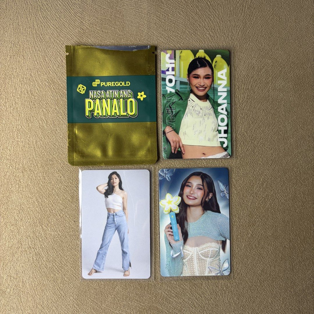 Bini Jhoanna Official Photocards (Category: K-Wave Merchandise) located in Pasig City. Submitted by itsginnyfig (Listing ID 1469319452, Image 1). Description: WTS / LFB Bini Jhoanna Official Photocards -Puregold Jhoanna -Lightstick Jhoanna PC from the Official Bini Lightstick -Parcinq Jhoanna FOR TAKE ALL 3 PCS JHOANNA OFFICIAL PHOTOCARDS - Php 500 RFS: Jhoanna dups from my collection Location: Manggahan, Pasig Shipping: via Lalamove, or J&T (buy