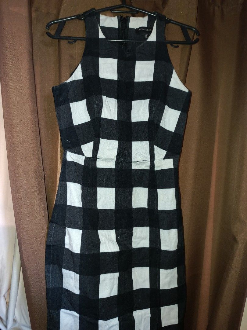 Black and White Gingham Dress (Category: Dresses) located in Bulacan. Submitted by florasinta (Listing ID 1469190625, Image 2). Description: .