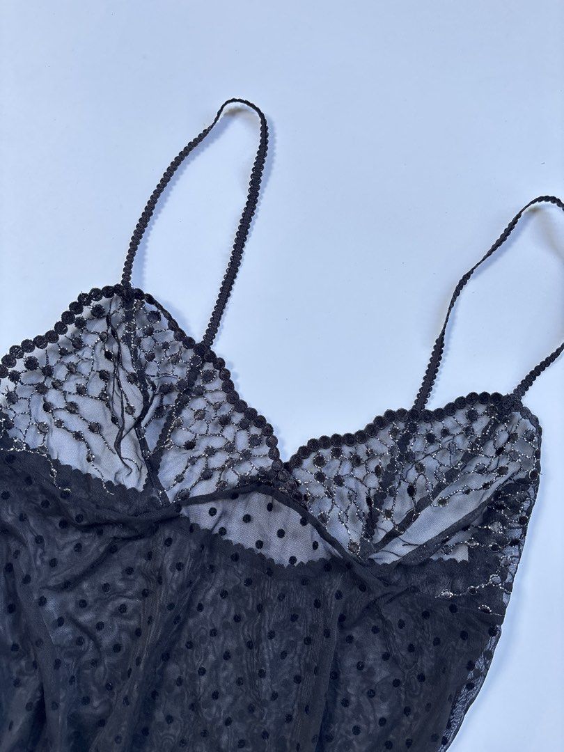 Black glittery mesh dress (Category: Dresses) located in San Enrique. Submitted by getsthrift (Listing ID 1469270432, Image 2). Description: no issue s-m.