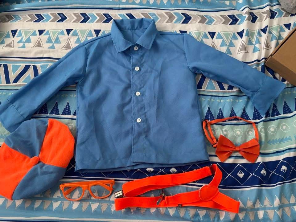 Blippi Costume 3-4y (Category: Babies & Kids Fashion) located in San Jose del Monte. Submitted by letsdeclutterthis (Listing ID 1469221660, Image 1). Description: .