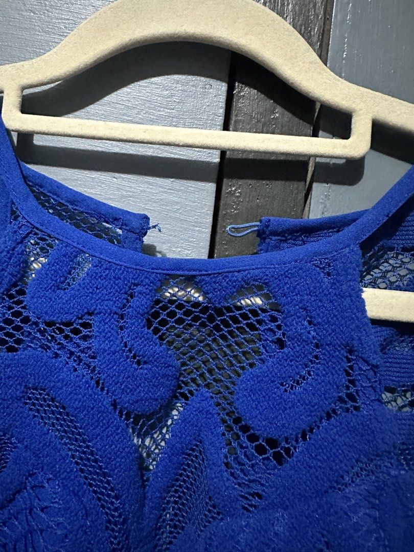 Blue party top (Category: Sleeveless) located in Angeles City. Submitted by chemrnn (Listing ID 1469307370, Image 2). Description: .