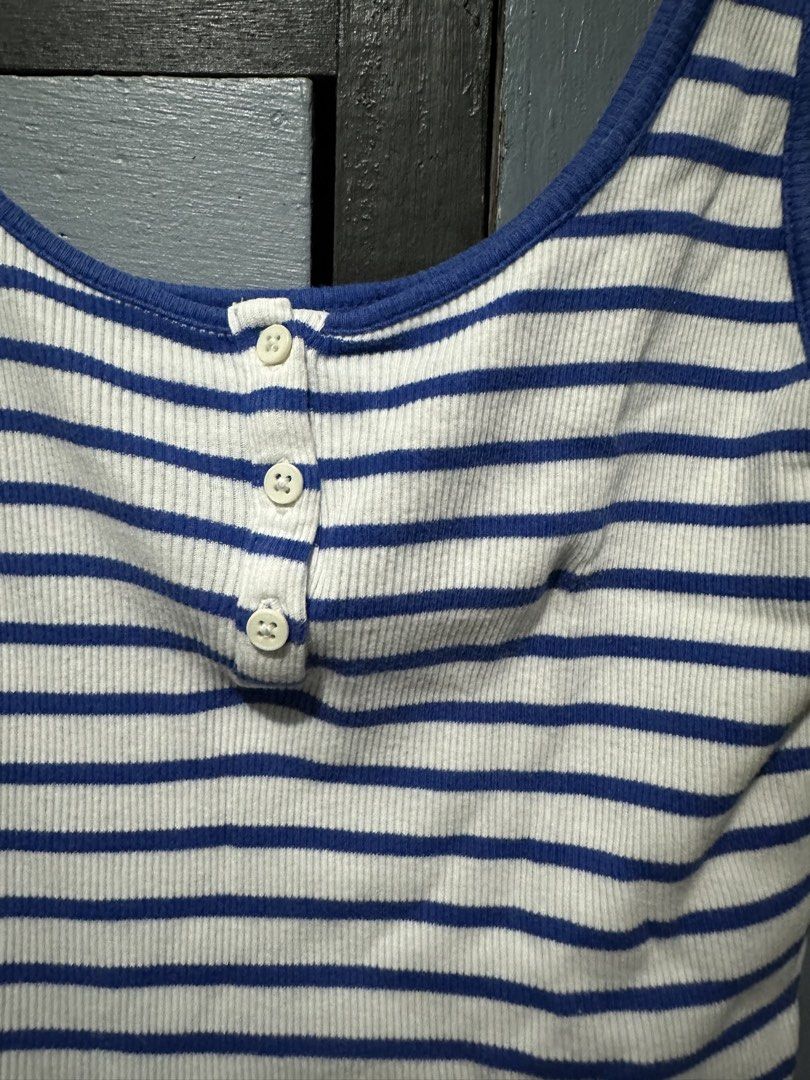 Blue stripe sleepwear (Category: Sleeveless) located in Angeles City. Submitted by chemrnn (Listing ID 1469308474, Image 2). Description: .