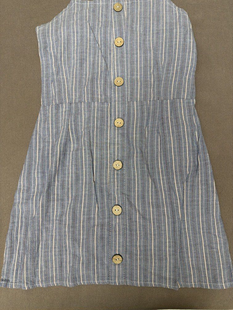 Blue Striped Dress (Category: Dresses) located in Las Pinas. Submitted by thealyssacloset (Listing ID 1469243646, Image 3). Description: .