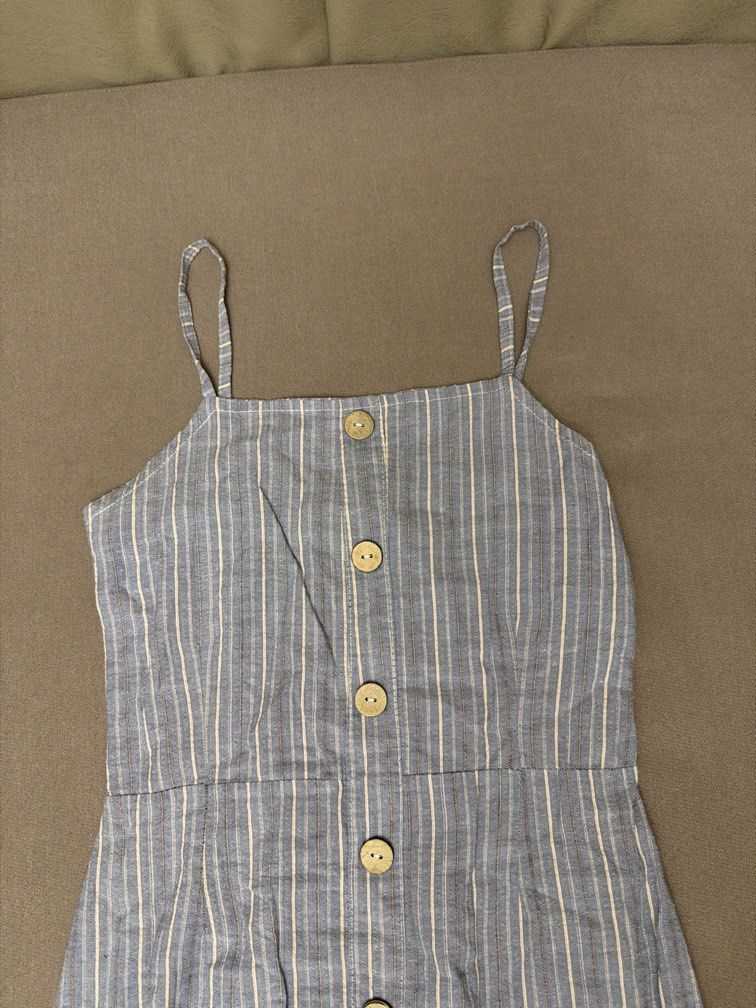 Blue Striped Dress (Category: Dresses) located in Las Pinas. Submitted by thealyssacloset (Listing ID 1469243646, Image 2). Description: .