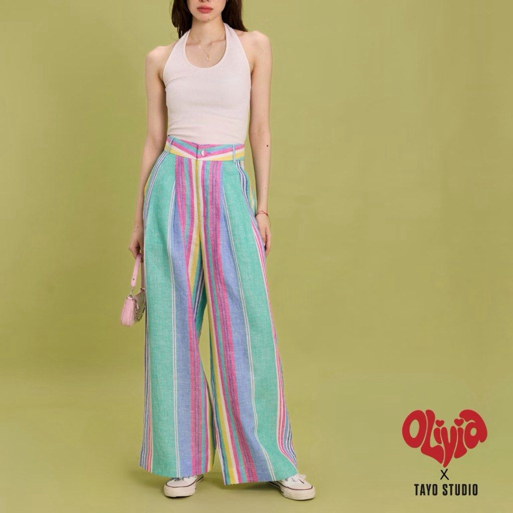 Bnew bnwt tayo studio x olivia datu pants small (Category: Other Bottoms) located in Quezon City. Submitted by closet.cha (Listing ID 1469190973, Image 1). Description: Super new pa! Just bought the wrong size lang. Linen fabric No return no exchange No haggle and low baller offers. No other photos or when worn for flat lays. No Meet-Ups No Cash on Delivery No Pera Padala at the moment. 🖊Please pay on time. No to joy reservers.🖊 *If no when wor