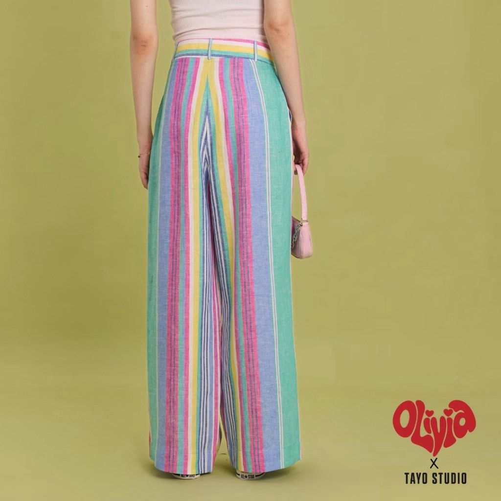 Bnew bnwt tayo studio x olivia datu pants small (Category: Other Bottoms) located in Quezon City. Submitted by closet.cha (Listing ID 1469190973, Image 3). Description: Super new pa! Just bought the wrong size lang. Linen fabric No return no exchange No haggle and low baller offers. No other photos or when worn for flat lays. No Meet-Ups No Cash on Delivery No Pera Padala at the moment. 🖊Please pay on time. No to joy reservers.🖊 *If no when wor