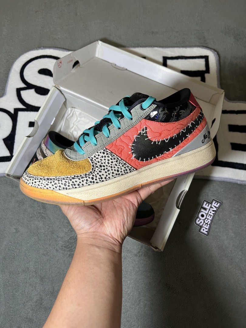 Book 1 What The (Category: Sneakers) located in Paranaque City. Submitted by solesepz (Listing ID 1469311166, Image 2). Description: 𝐅𝐎𝐑 𝐒𝐀𝐋𝐄 / 𝐅𝐎𝐑 𝐓𝐑𝐀𝐃𝐄 Book 1 “What the” ₱6,495 only Size 10.5 Used 3x 9/10 Condition Minor Sockliner Minor Signs of Usage Complete wt Box 𝗦𝗼𝗹𝗲 𝗥𝗲𝘀𝗲𝗿𝘃𝗲 𝗢𝗳𝗳𝗶𝗰𝗶𝗮𝗹 𝗼𝗻 𝗙𝗮𝗰𝗲𝗯𝗼𝗼𝗸 @𝘀𝗼𝗹𝗲𝗿𝗲𝘀𝗲𝗿𝘃𝗲.𝗼𝗳𝗳𝗶𝗰𝗶𝗮𝗹 𝗼𝗻 𝗜𝗻𝘀𝘁𝗮𝗴𝗿𝗮𝗺.