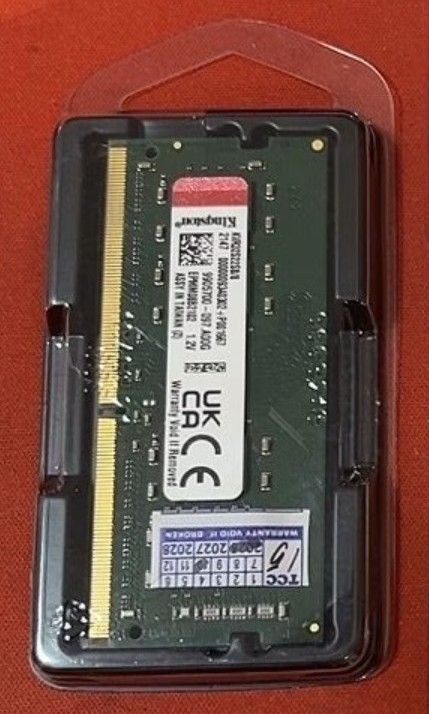 Brand New Kingston Laptop RAM (Category: Computer Parts) located in Pasig City. Submitted by igustnik (Listing ID 1469227960, Image 1). Description: RFS: Na-doble ng bili 8GB NO ISSUE AT ALL BRAND NEW!!!!.