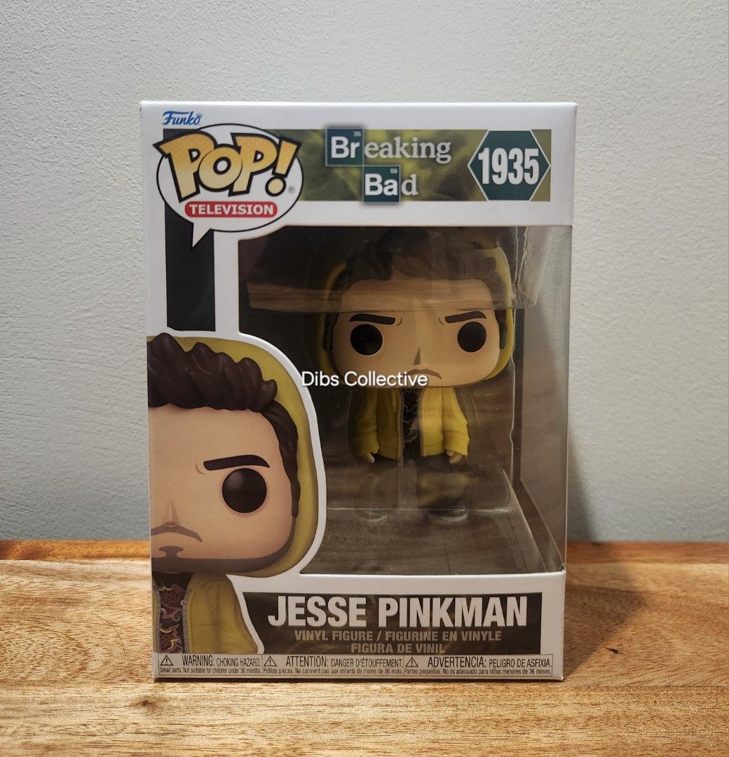 Breaking Bad | Jesse Pinkman Funko Pop (Category: Figurines & Statues) located in Quezon City. Submitted by dibs.collective (Listing ID 1469271764, Image 1). Description: ⚡️ FOR SALE ⚡️ 📦 Box Condition: 8.5 and above (unless stated otherwise) 📸 Actual photos | What you see is what you get 🛡️ Protector included (may show minor wear) | Brand-new protector available for an additional fee 💰 Payment: Online transfer 📍 Location: Marikina | San Jua