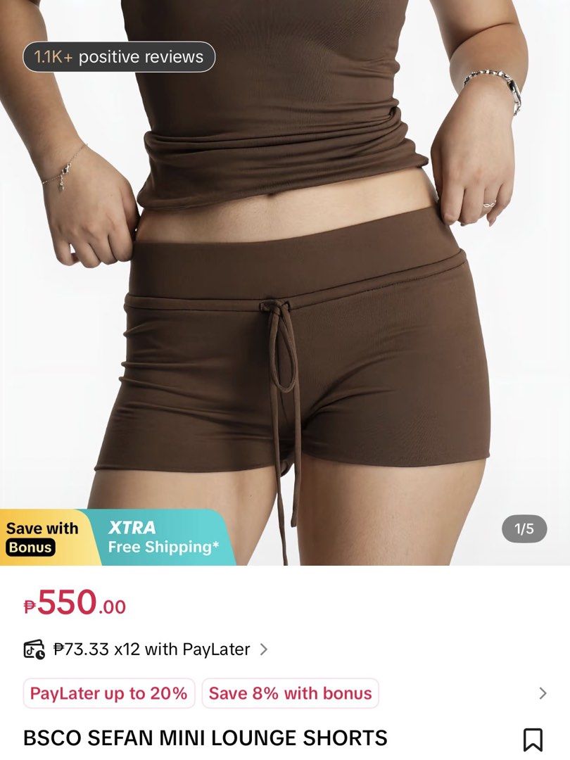 BSCO Sefan Mini Lounge Shorts Dark Grey (Category: Shorts) located in Solano. Submitted by blkcat1221 (Listing ID 1469265589, Image 1). Description: - Brand: BSCO (Sefan mini lounge shorts) - Color: Brown - Material: Super soft fabric for all-day comfort - Waistband: Adjustable drawstring - Fit: Easy pull-on style - Best for: Sleeping or lounging at home.