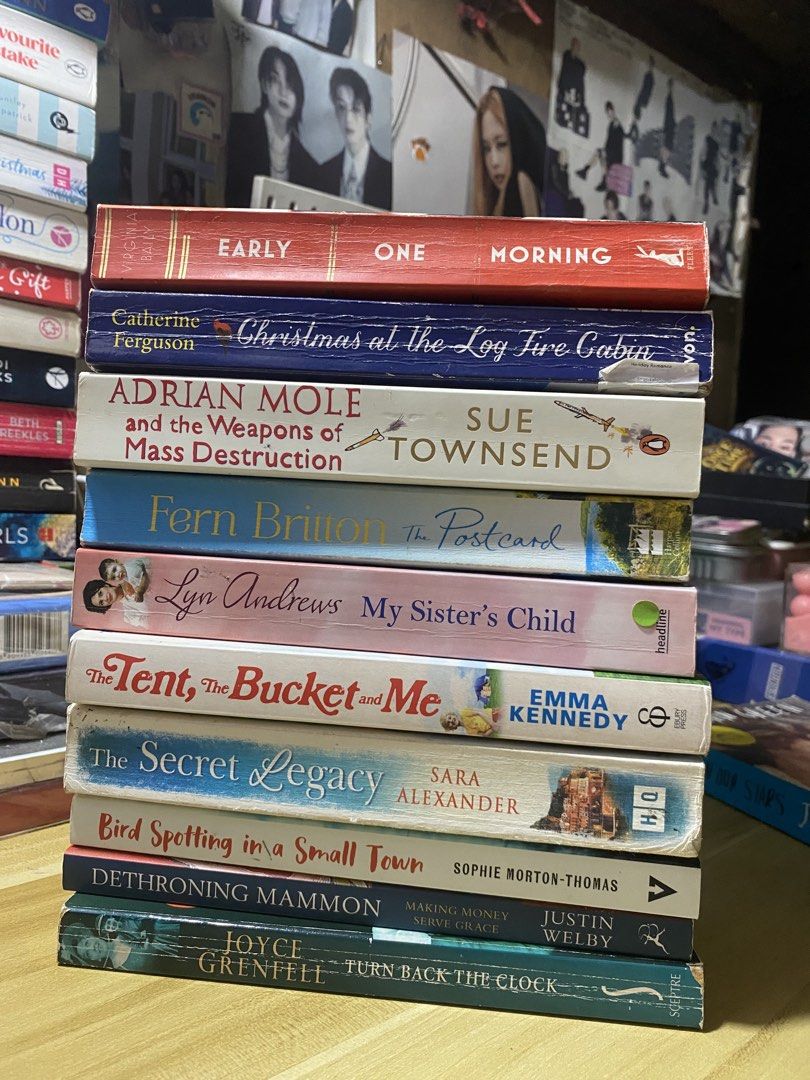 Bundle books assorted (20 books) (Category: Storybooks) located in Quezon City. Submitted by iyahbananax (Listing ID 1469321556, Image 2). Description: All authentic copies. MOD: Jnt/Lalamove only MOP: gcash & maya 📍araneta, quezon city Complete and intact pages. Expect usual flaws from storage such as dents, scuff marks, fraying in corners, spine creases, dust stains, and tanning / foxing..