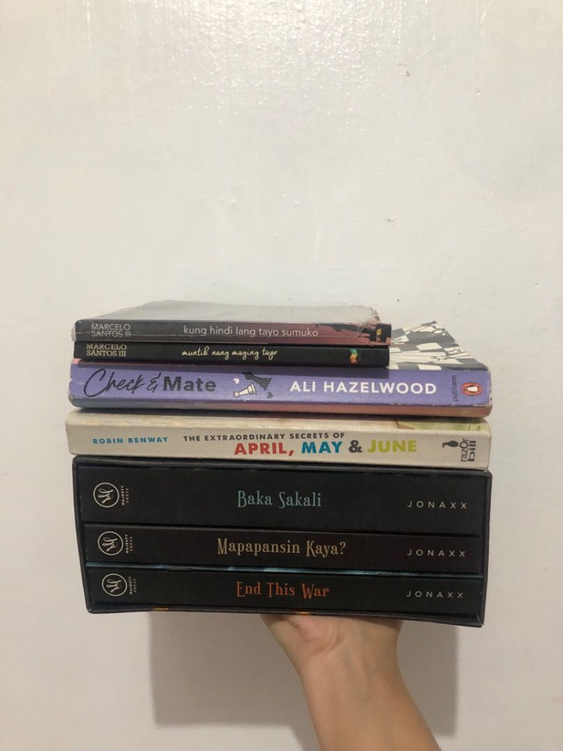 bundle preloved books (Category: Storybooks) located in Caloocan City. Submitted by forarcanew10494 (Listing ID 1469278381, Image 1). Description: bundle preloved books for ₱1,200 (negotiable for sure buyer) ‼️ Condition: ABS and MNMT & KHLTS are unsealed but didn’t use after. For the other two books, lower your expectations as i bought it secondhand already. loc : qc mop : bank transfer mod : sdd.