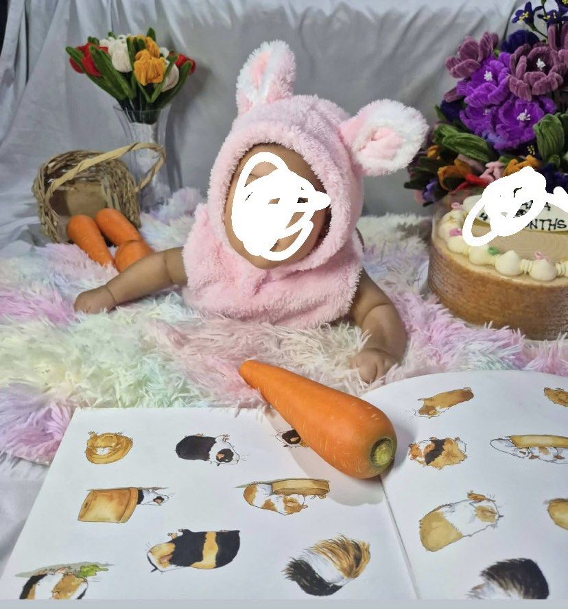Bunny Milestone Costume (Category: Babies & Kids Fashion) located in Dagupan City. Submitted by maryennie (Listing ID 1469164659, Image 1). Description: .