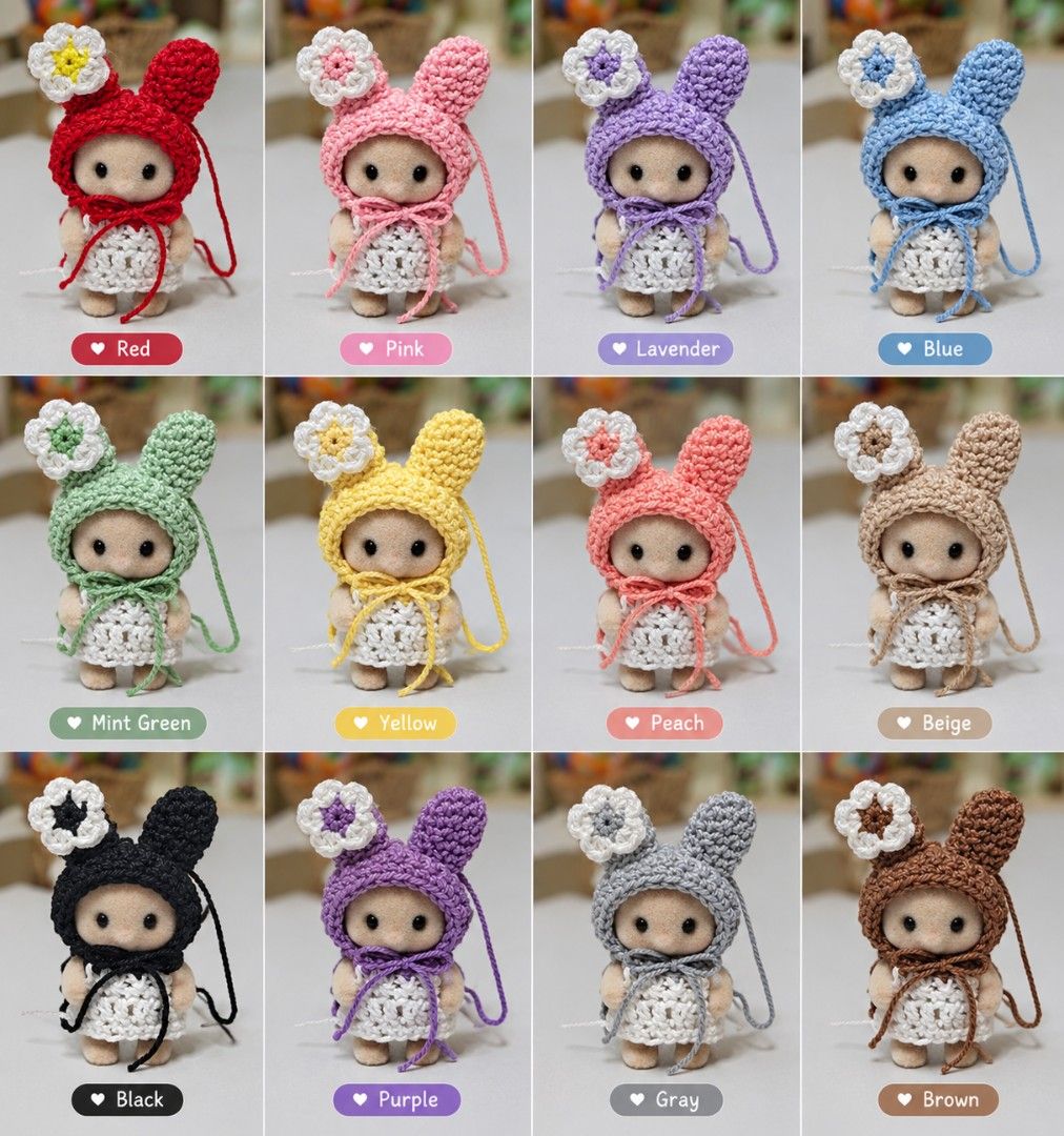 Calico critters outfit (Category: Handmade Craft) located in Cebu City. Submitted by jingkybalt03584 (Listing ID 1469309553, Image 2). Description: Avail made to order DM me.