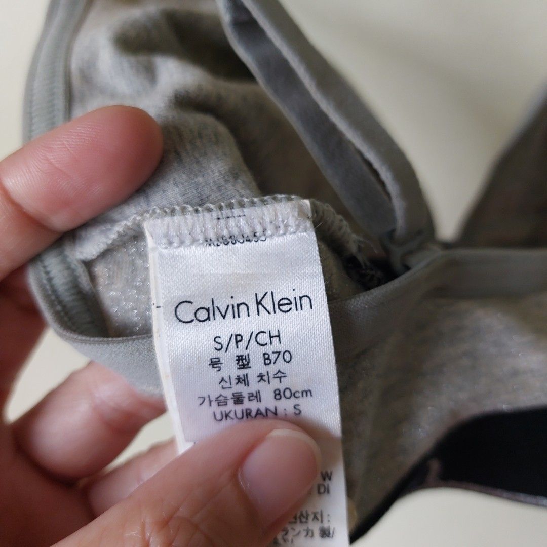 Calvin Klein Bralette (Category: Undergarments & Loungewear) located in Quezon City. Submitted by lovedcollection_2020 (Listing ID 1469245406, Image 3). Description: see photos for details.