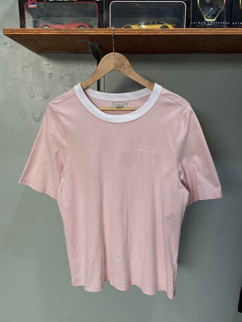 Calvin Klein Ringer Shirt (Category: Tshirts & Polo Shirts ) located in Panabo. Submitted by thrifty.red (Listing ID 1469298864, Image 1). Description: width:20 length:27 Excellent Condition.